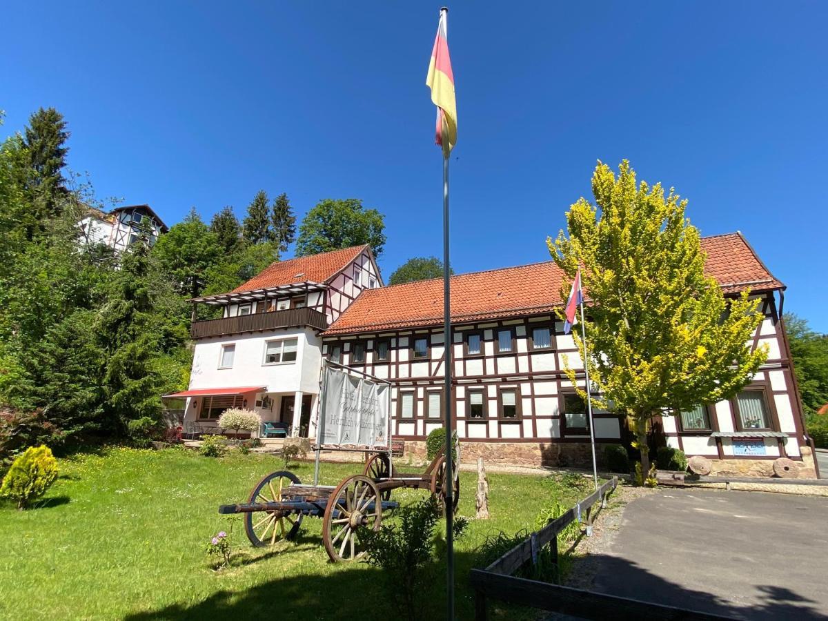 באד סקסה Hotel Pension Gelpkes Muehle מראה חיצוני תמונה